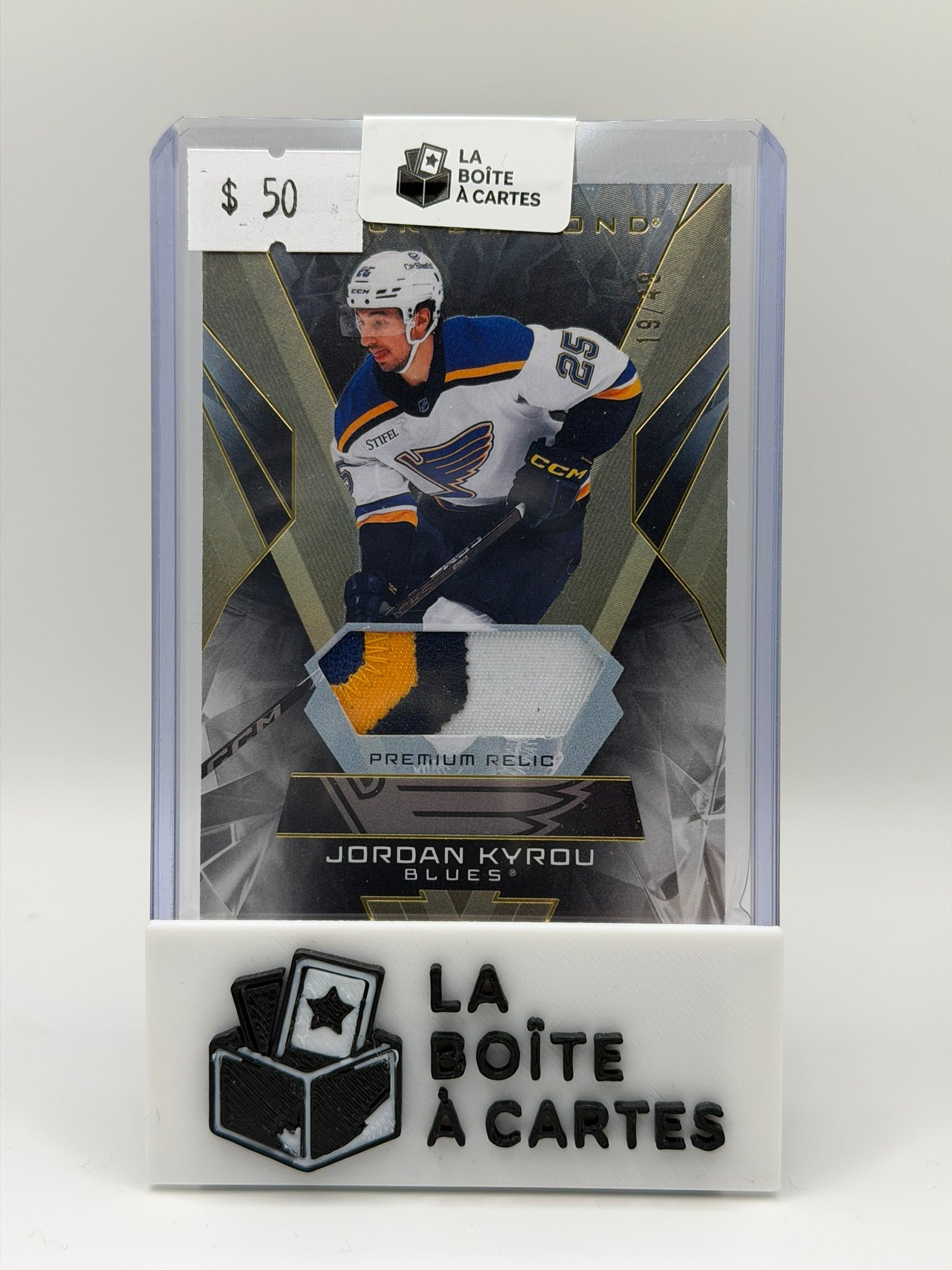 JORDAN KYROU PREMIUM RELIC /49