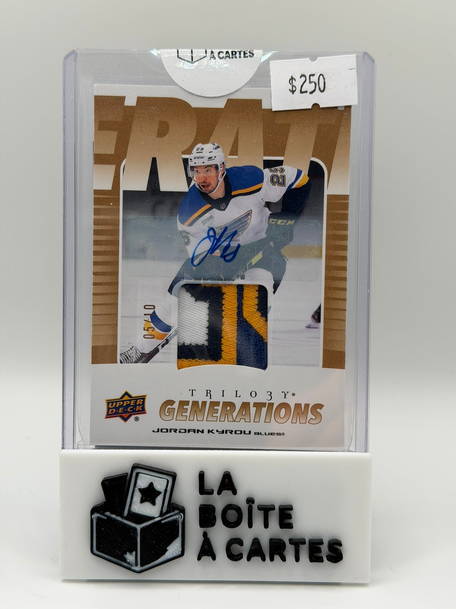 JORDAN KYROU TRILOGY GENERATIONS AUTO PATCH /10
