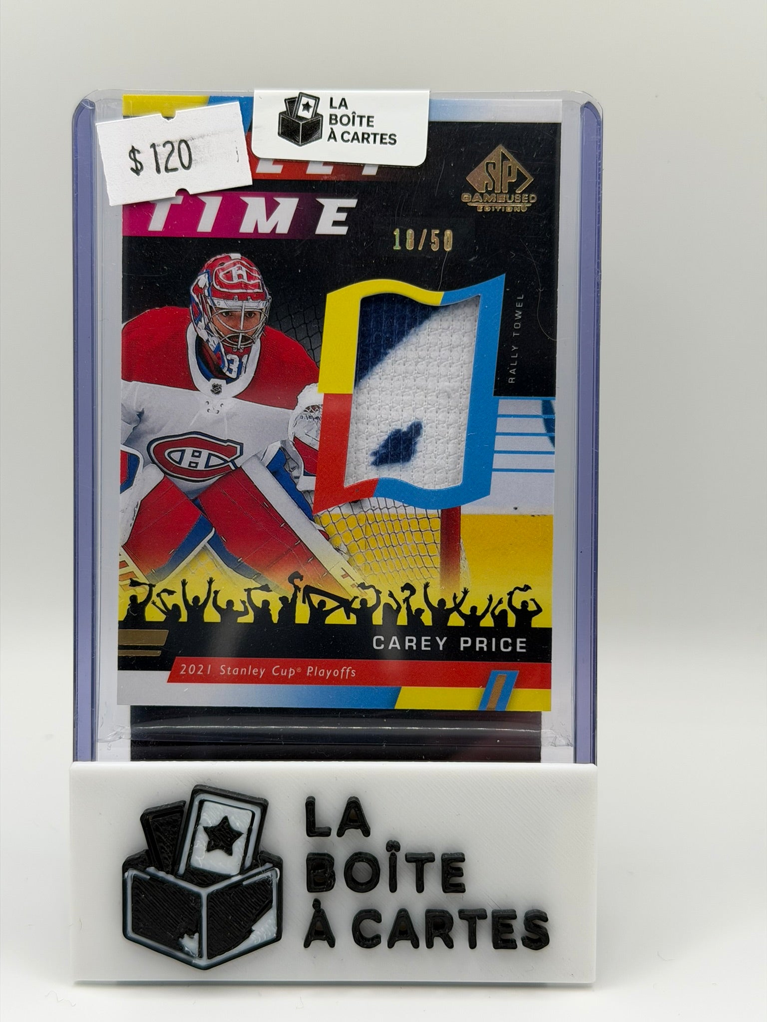 CAREY PRICE RALLY TIME PATCH /50