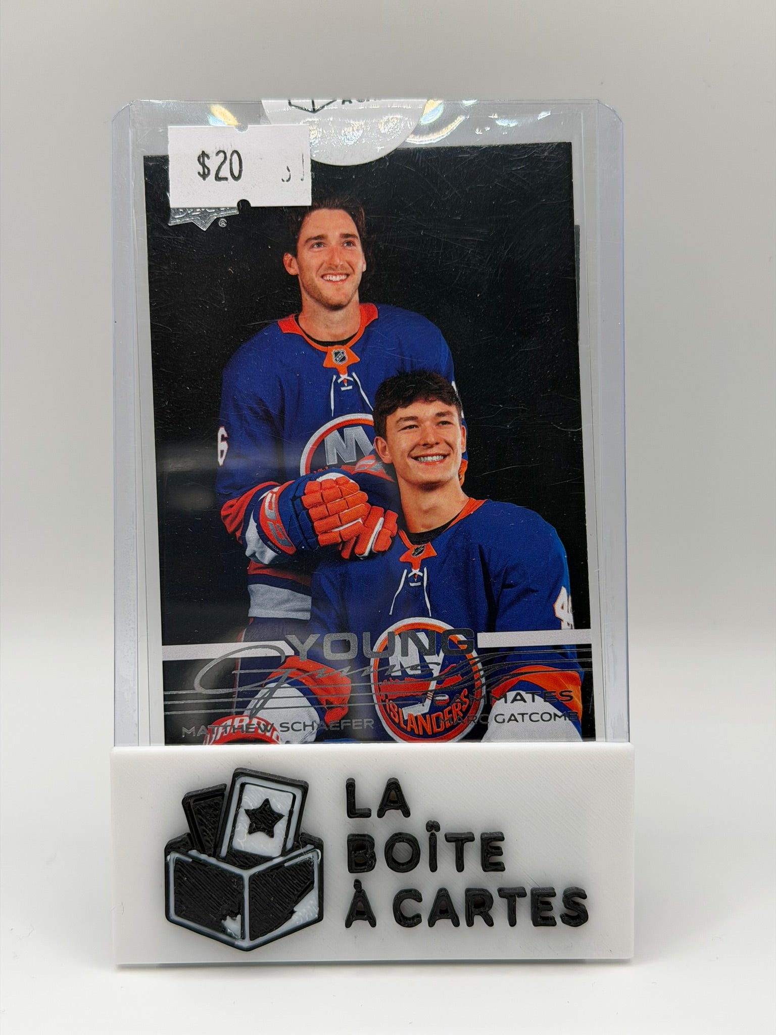 MATTHEW SCHAEFER & MARC GATCOMB YOUNG GUNS TEAMMATES