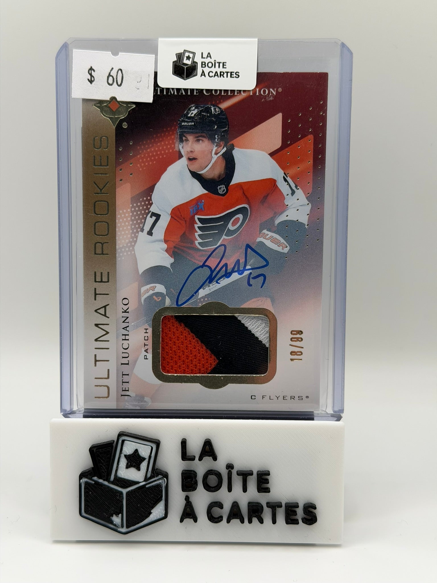 JETT LUCHAKO ULTIMATE ROOKIES AUTO /99