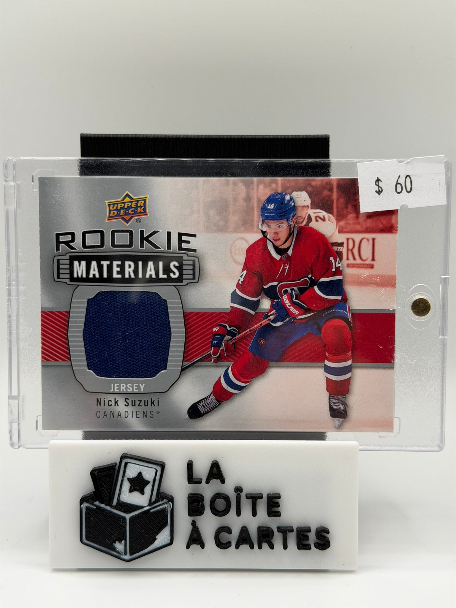 NICK SUZUKI ROOKIE MATERIALS JERSEY