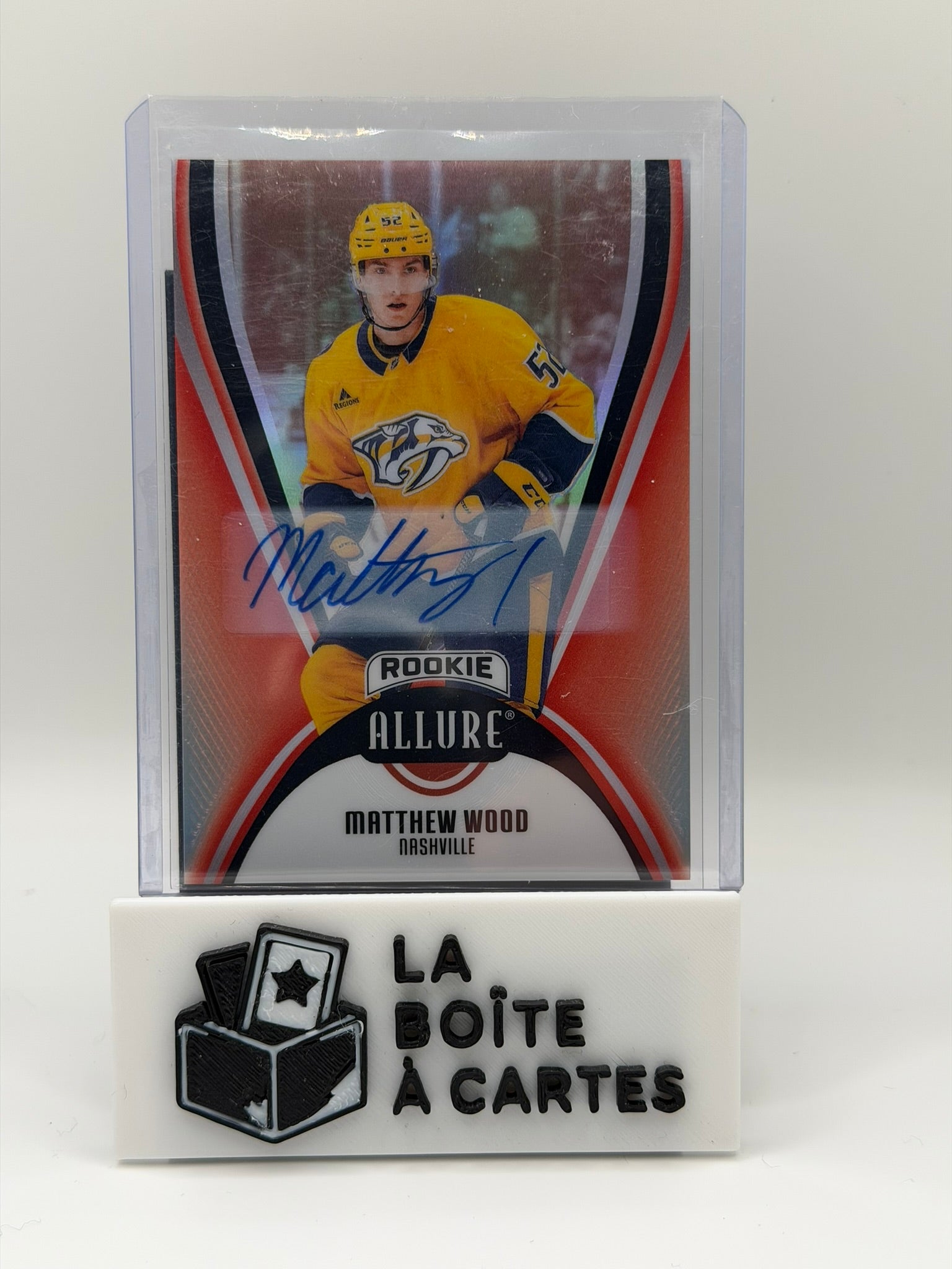 MATTHEW WOOD ROOKIE ALLURE AUTO