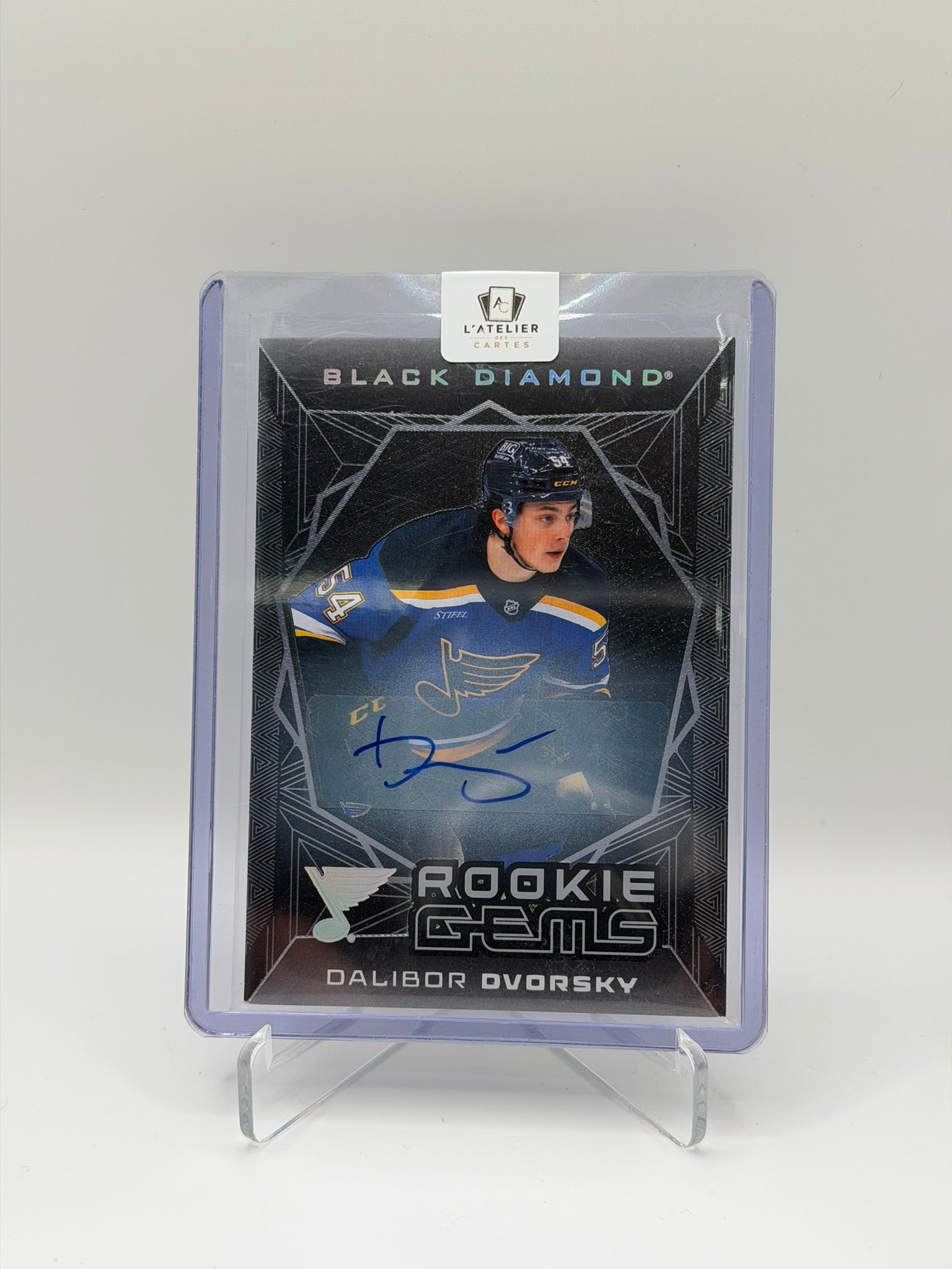 DALIBOR DVORSKY ROOKIE GEMS AUTO