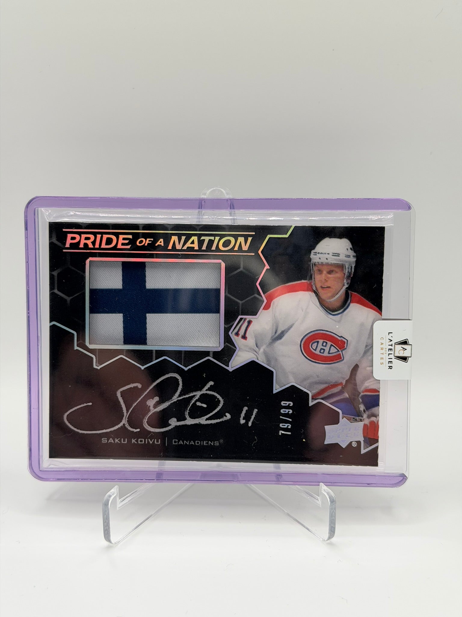 SAKU KOIVU PRIDE OF A NATION AUTO /99