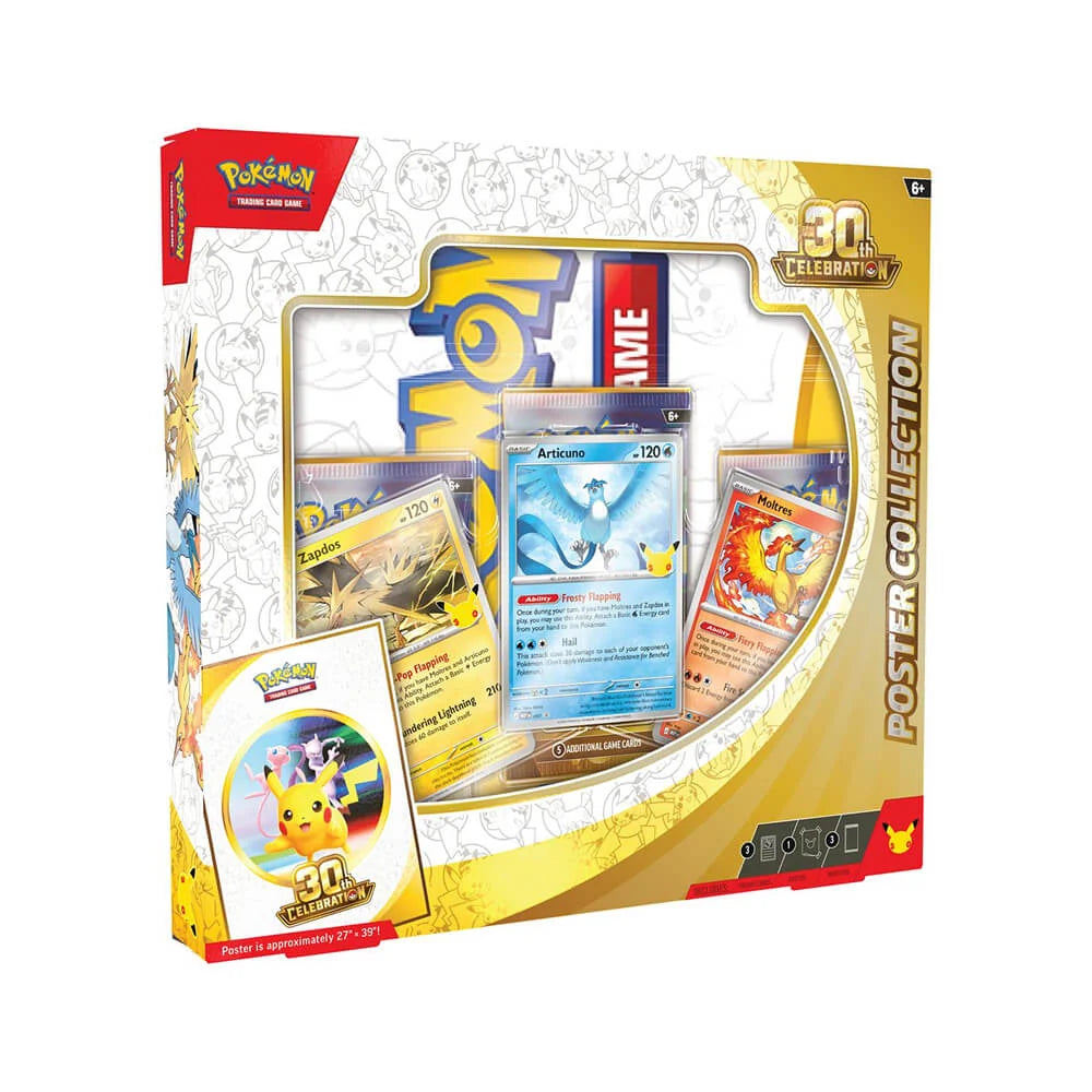 Pokémon - 30th Celebration - Poster Collection - 16 sept pre-commande